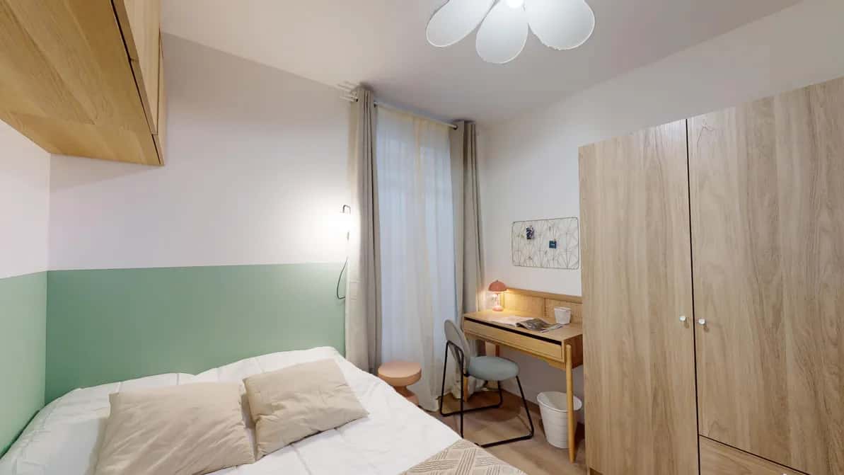 Chambre dans le 23 Rue du Buisson Saint-Louis