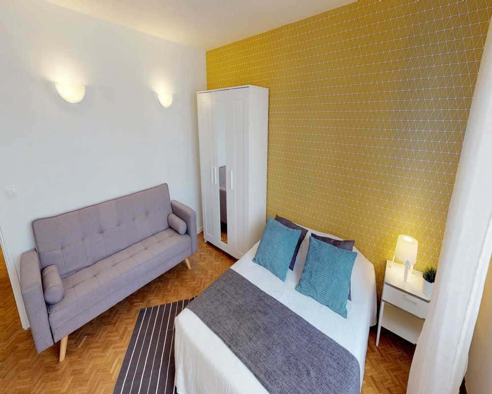 Chambre dans le Villa de Lourcine