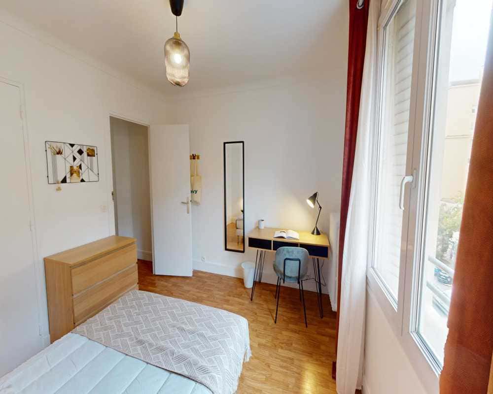 Chambre dans le Rue de Saussure