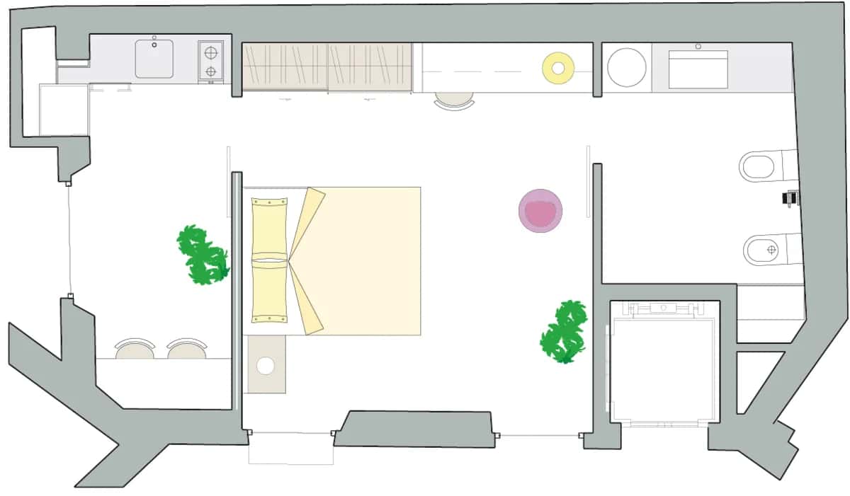 Apartment Milan, 1 bed — photo 3