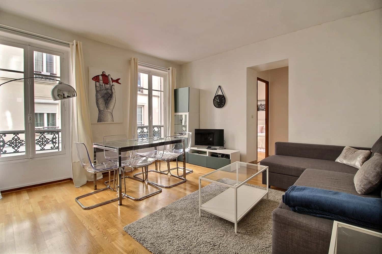 Location Appartement meublé 1 chambre - 36m² - Tour Eiffel - Paris