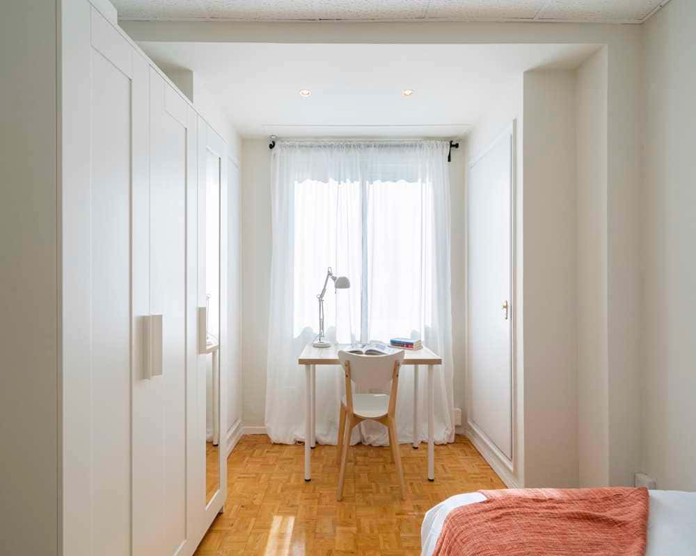 Habitación individual en la Paseo de la Castellana