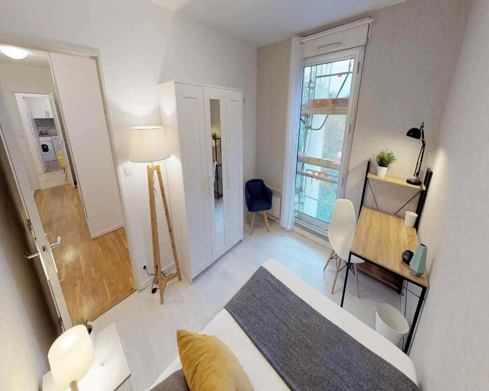 Chambre dans le Rue du Bourbonnais