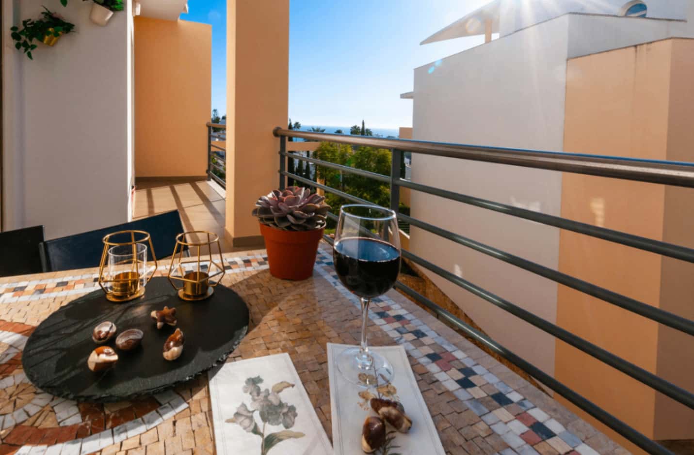 Romã, Vista Mar 5 min Baixa Albufeira w/ AC (nov-april only)