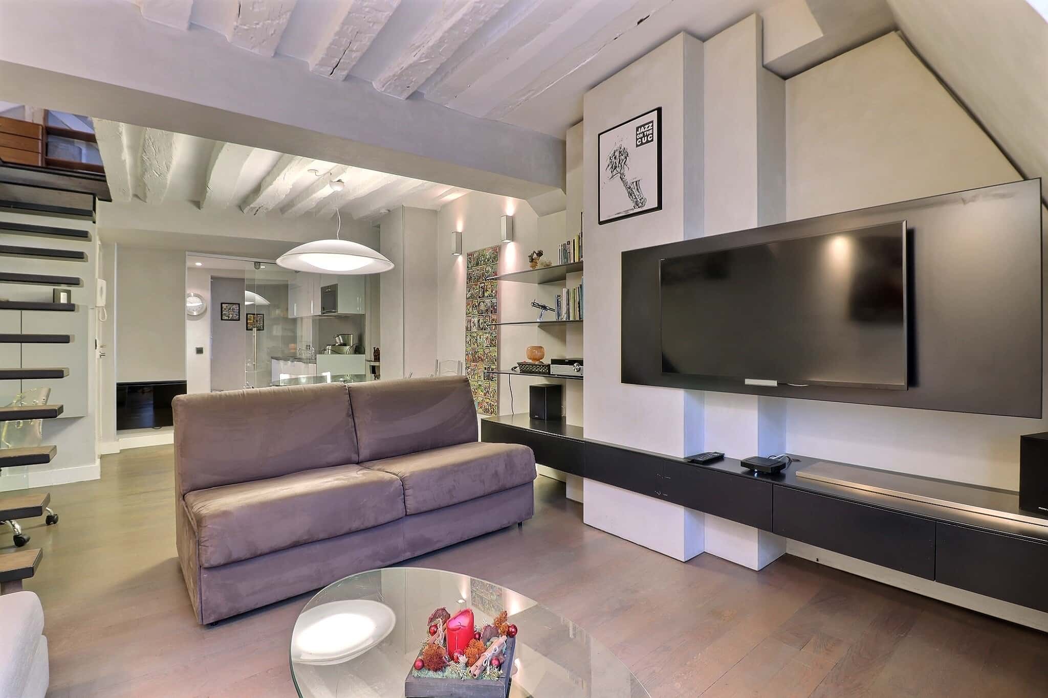 Duplex 1 bedroom 43m²