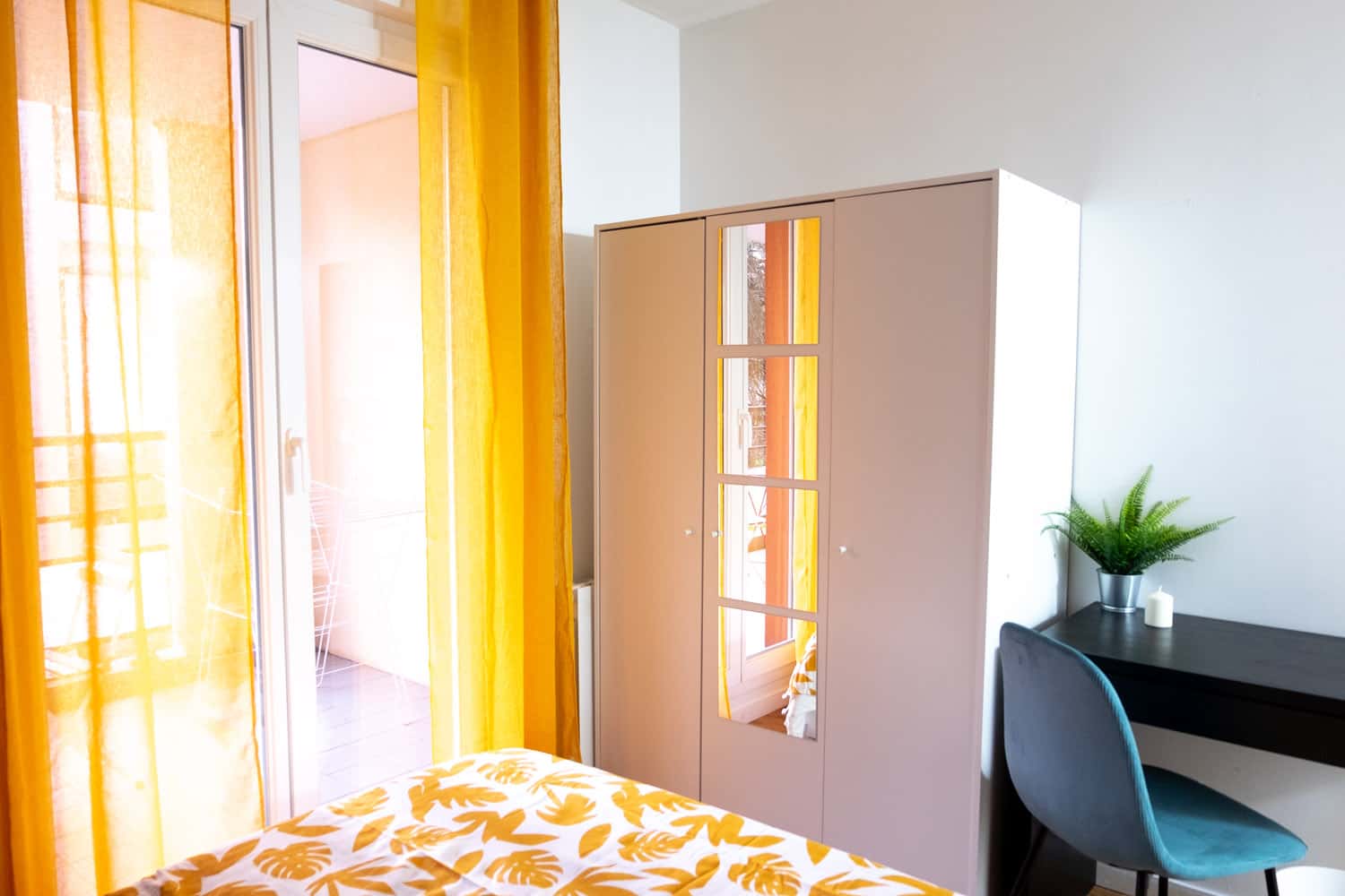 Warm and comfortable room