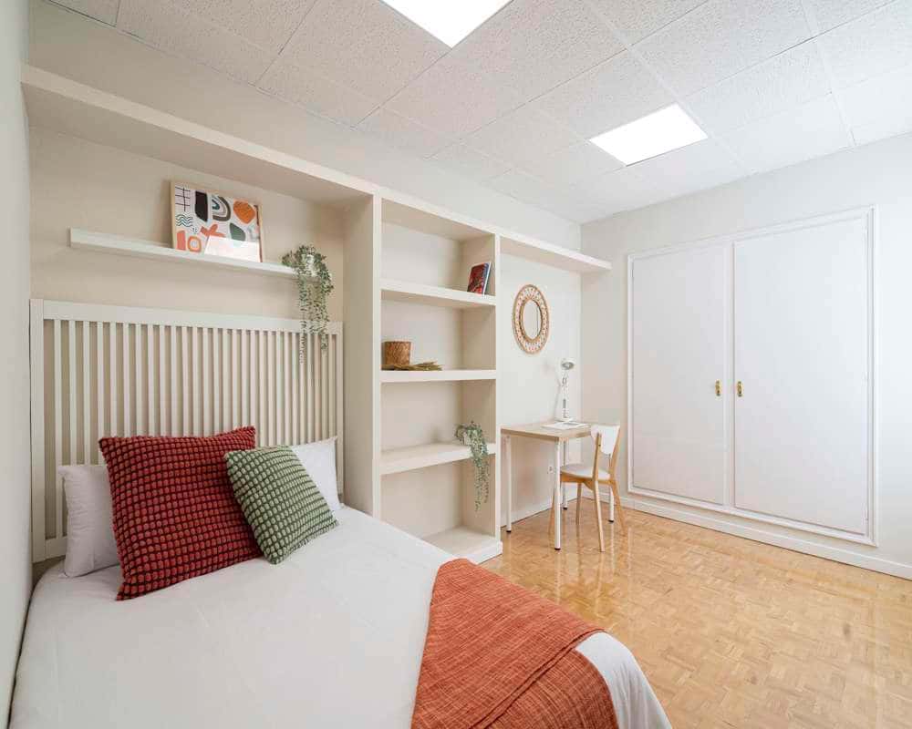 Habitación individual en la Paseo de la Castellana