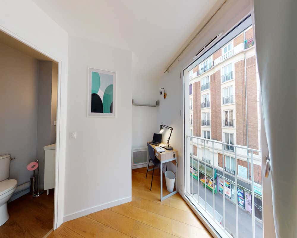 Chambre dans le Rue de Belleville