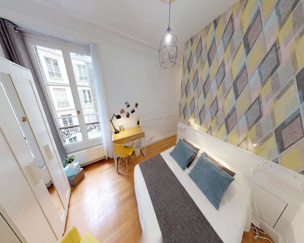 Chambre dans le rue Denis Poisson