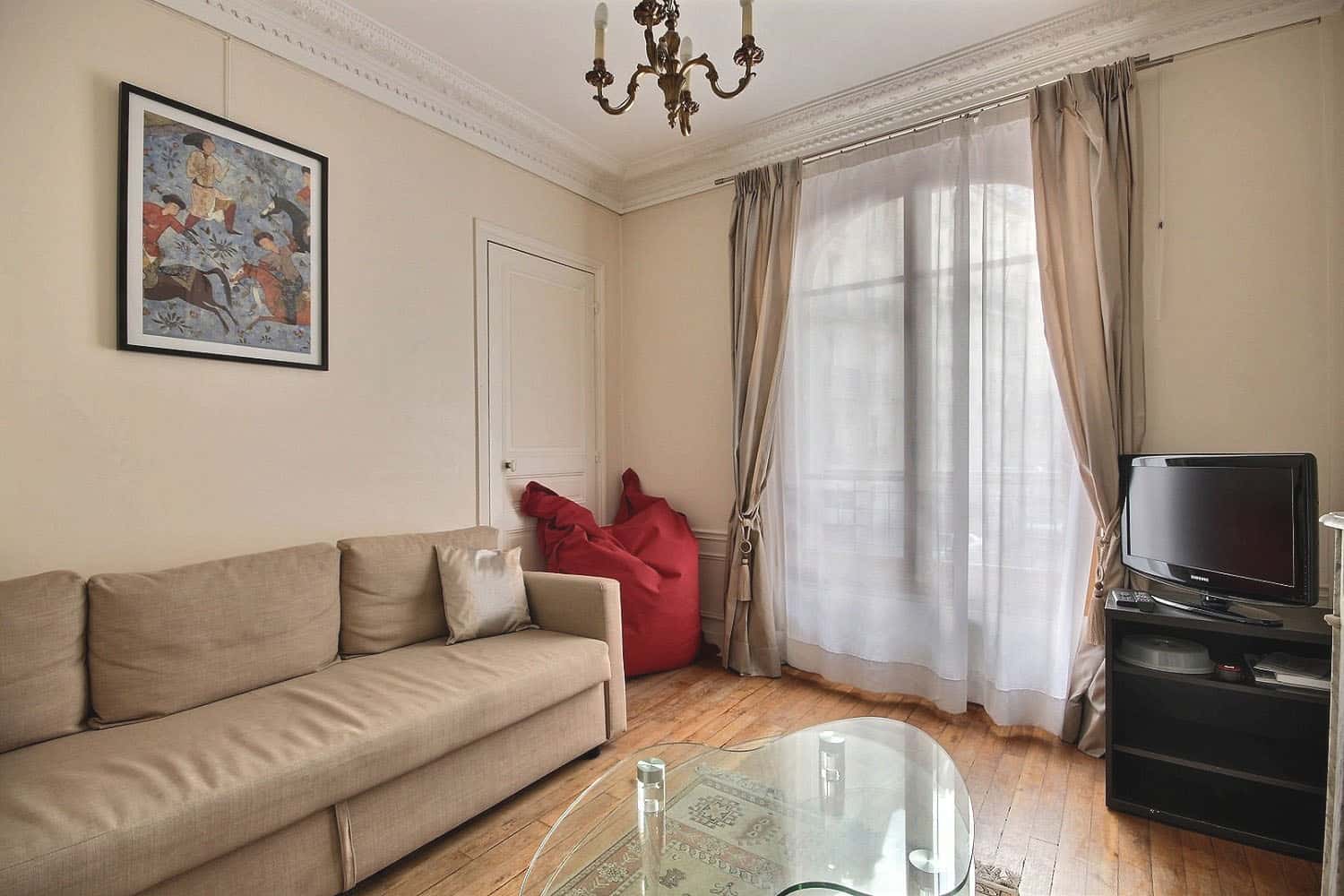 Location Appartement meublé 1 chambre - 48m² - Bir-Hakeim - Paris