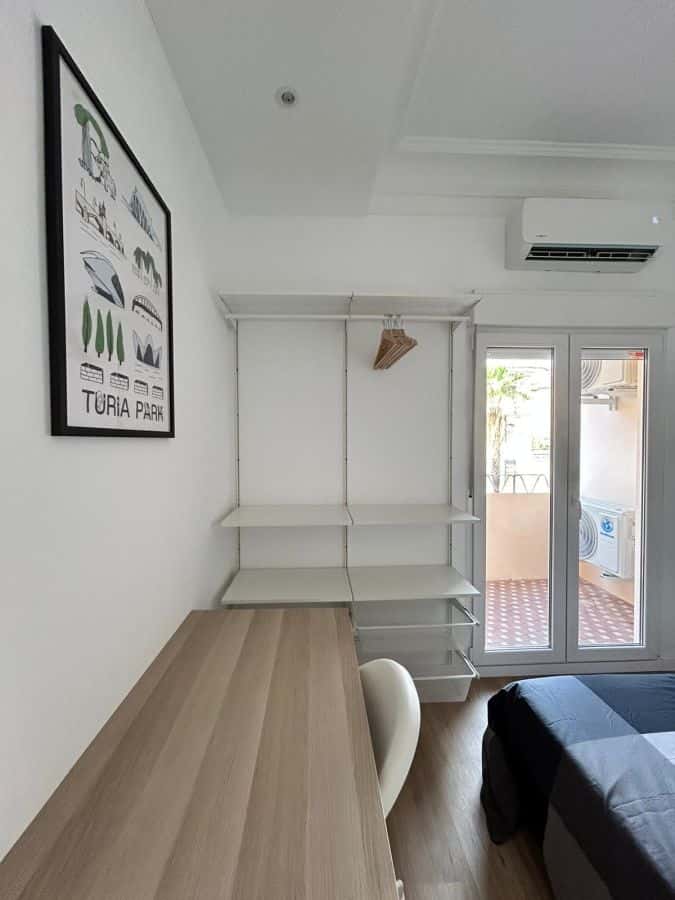 Habitación en piso de 5 habitaciones
