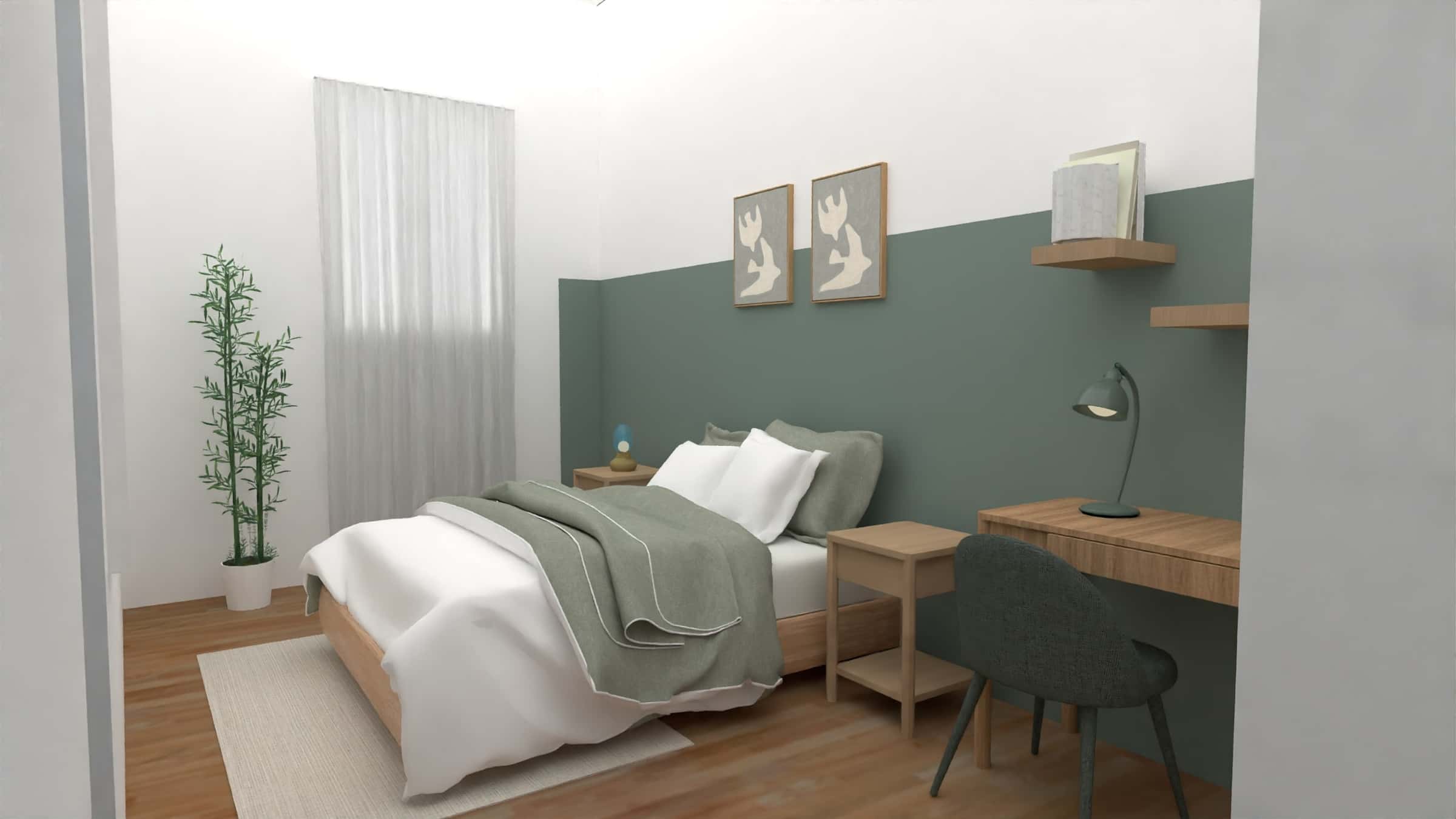 Move into this 13 m² bedroom