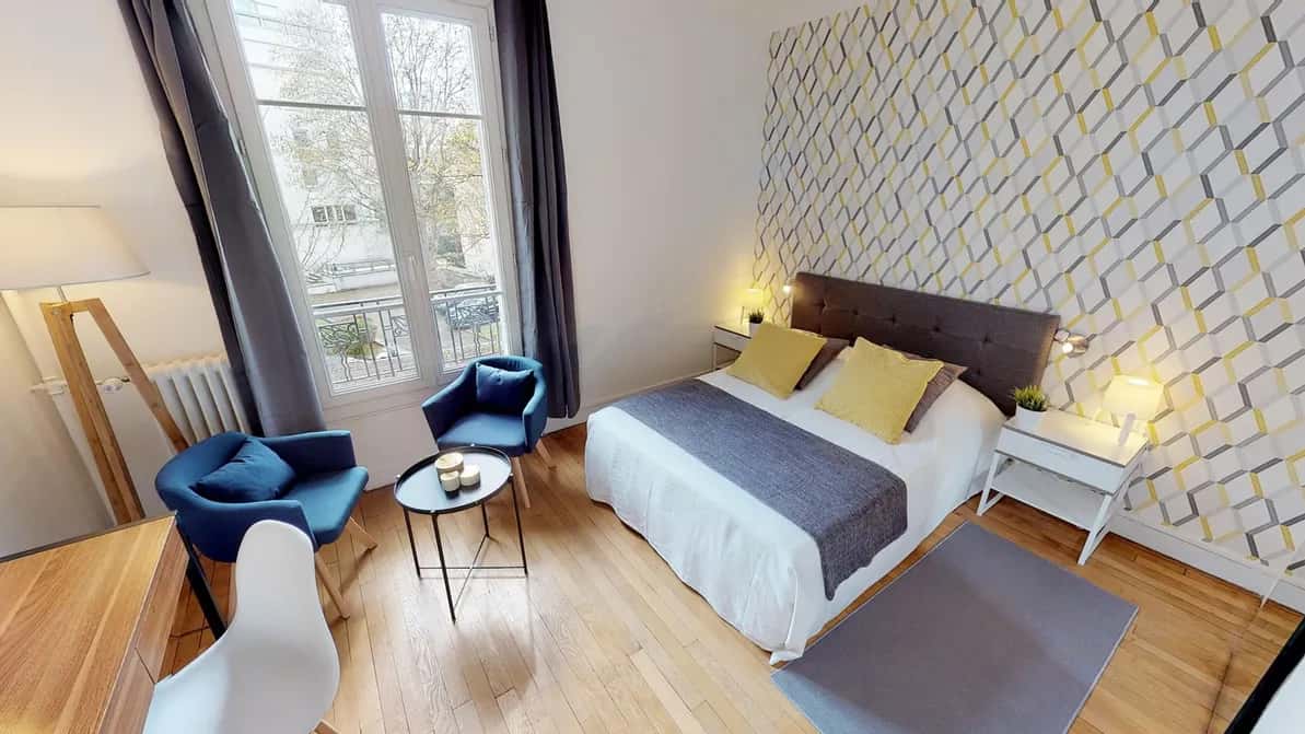 Habitación en Rue Barbès, Courbevoie para 72 m² con 4 dormitorios