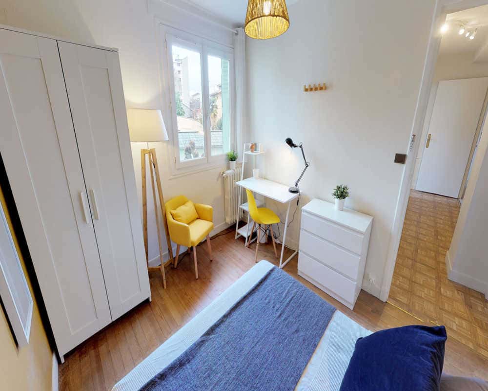 Chambre dans le rue Francisque Sarcey