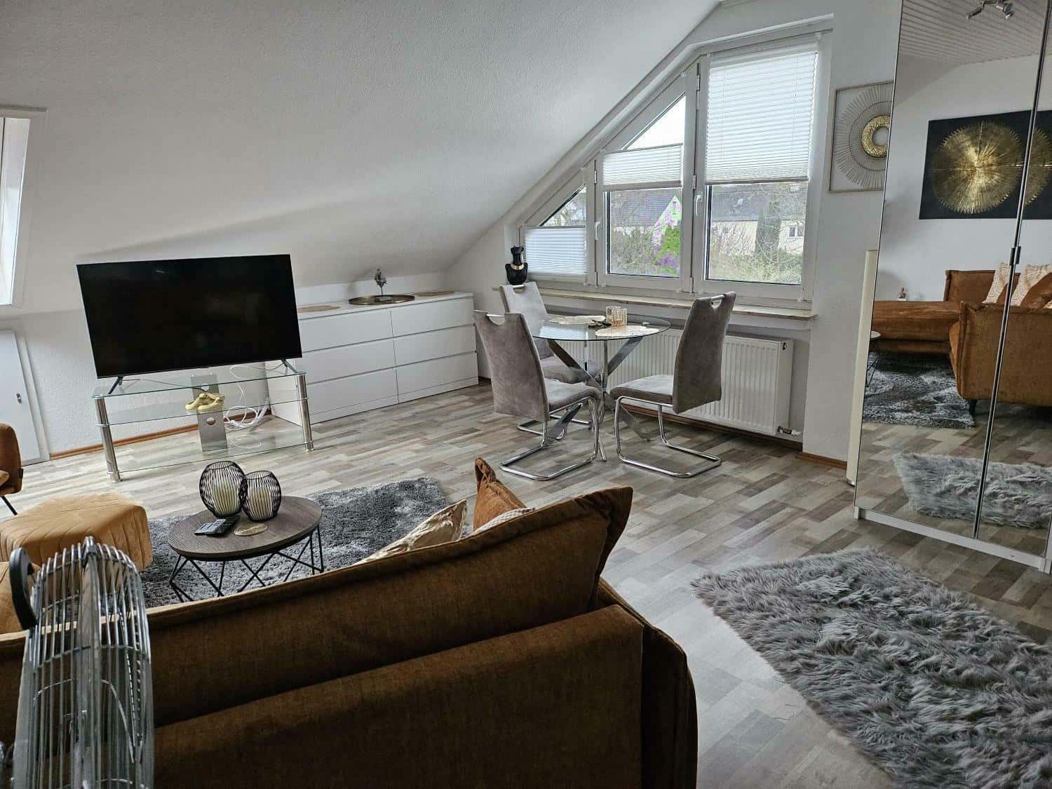 Lounge 4 - Single-Apartment 51qm, Parken am Haus, all in