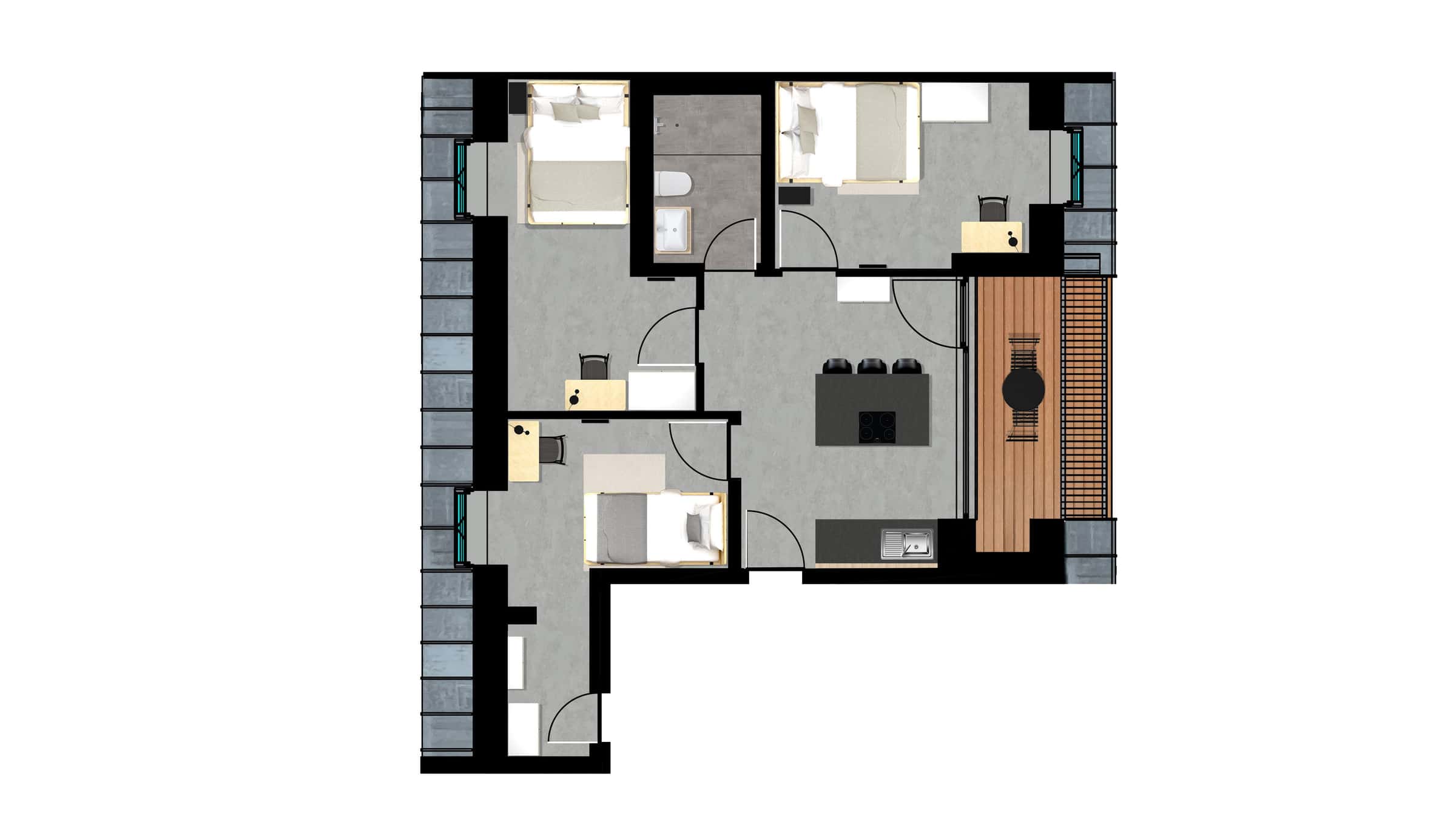 Zimmer in der Sickingenstrasse -