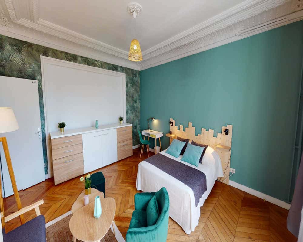 Chambre dans le boulevard Malesherbes