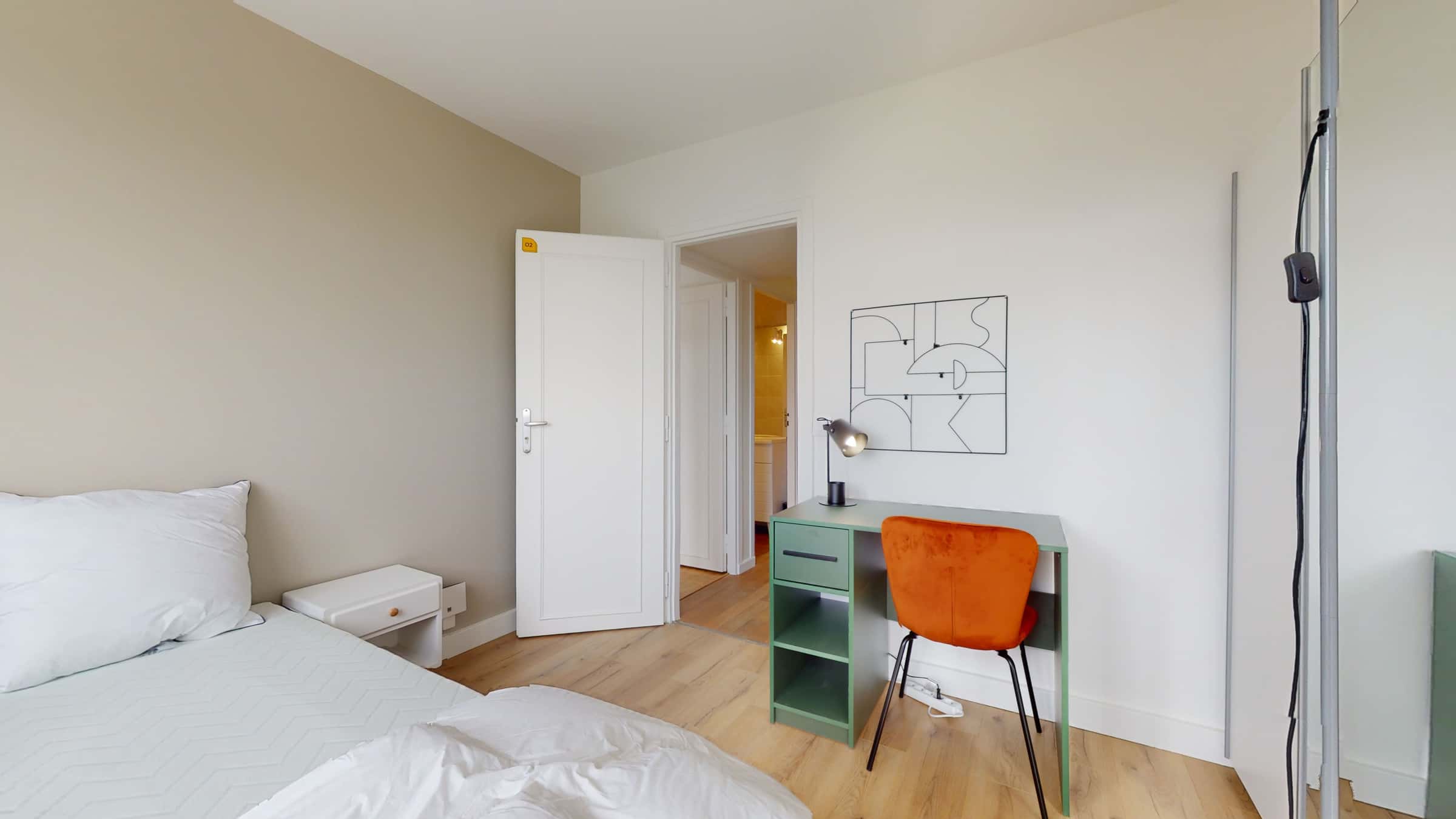 Clichy Jaurès 3 - Private Room (2)