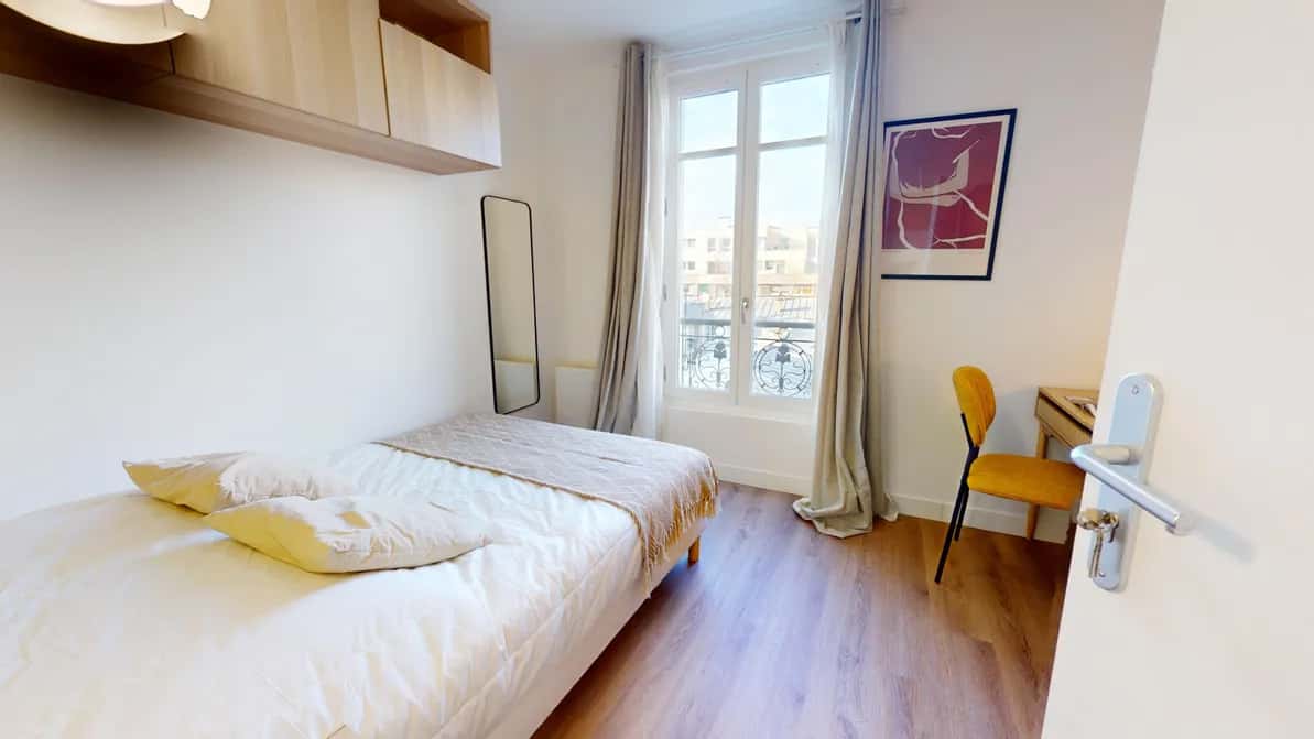 Chambre dans le 23 Rue du Buisson Saint-Louis