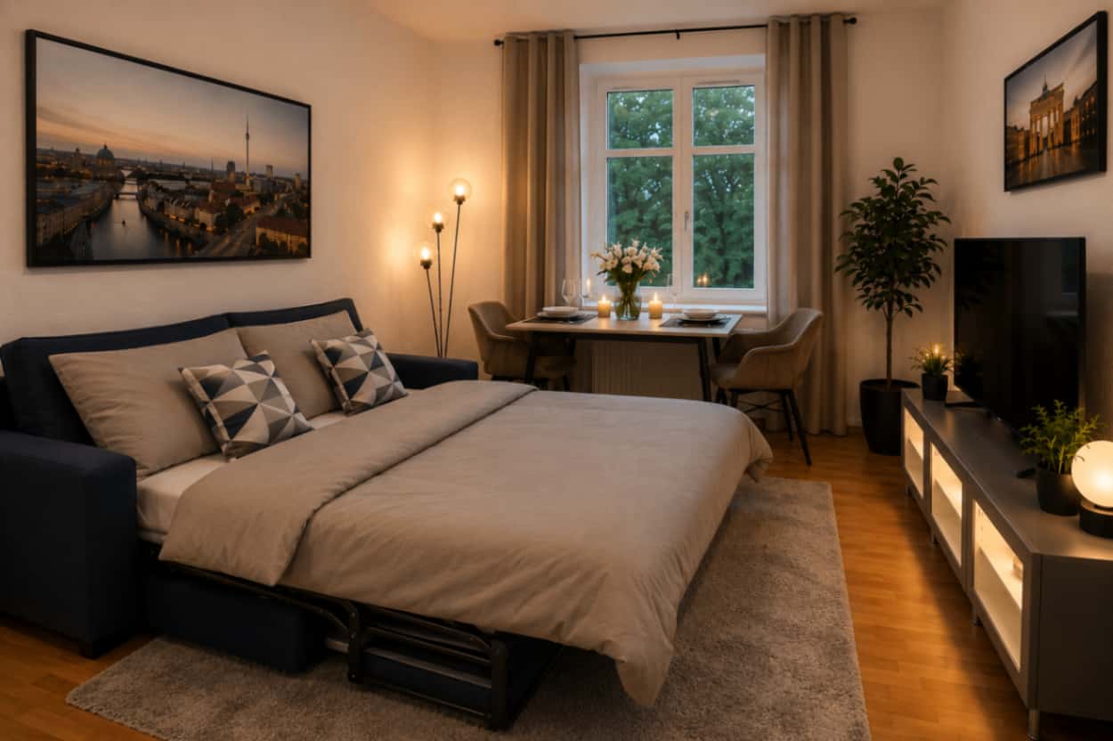 Studio Apartment - Charlottenburg Wilmersdorf - Photo 5