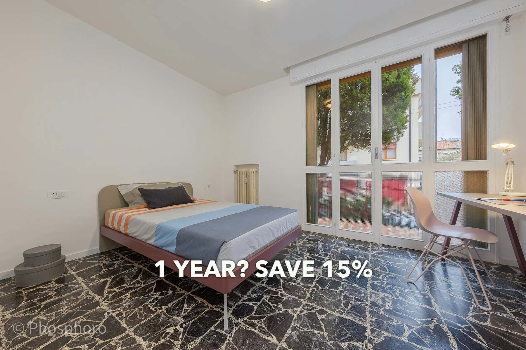 Room in Via Leonardo Emo Capodilista, Padova for 110 m² with 7 bedrooms