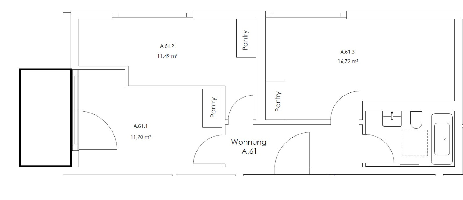 Zimmer in der Nazarethkirchstraße 51 (Aufgang A)