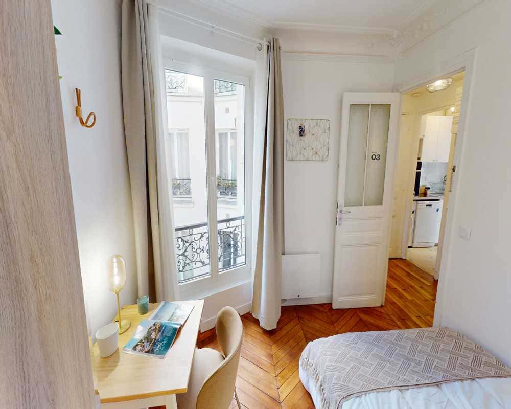 Chambre dans le Cité Condorcet