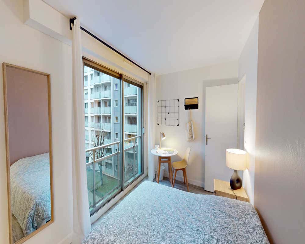 Chambre dans le Allée de Fontainebleau