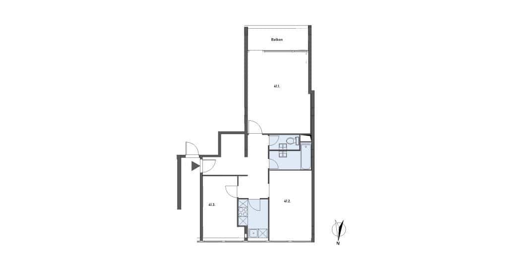 Zimmer in der Bismarckstr. 106