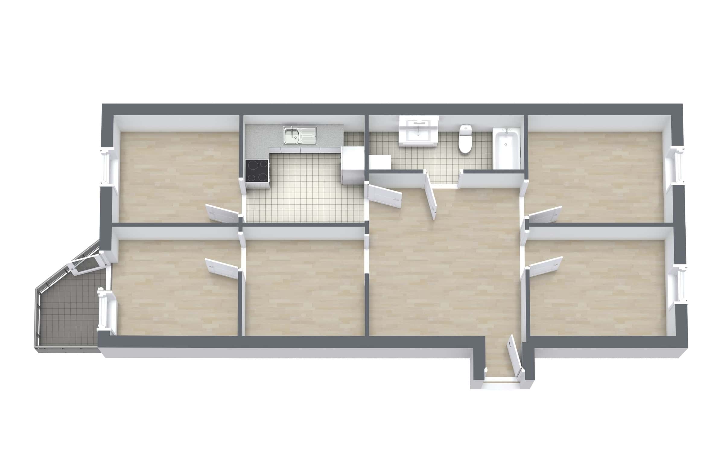 Zimmer in der Stromstraße