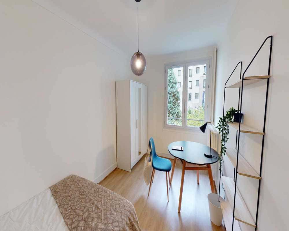 Chambre dans le Rue de Saussure