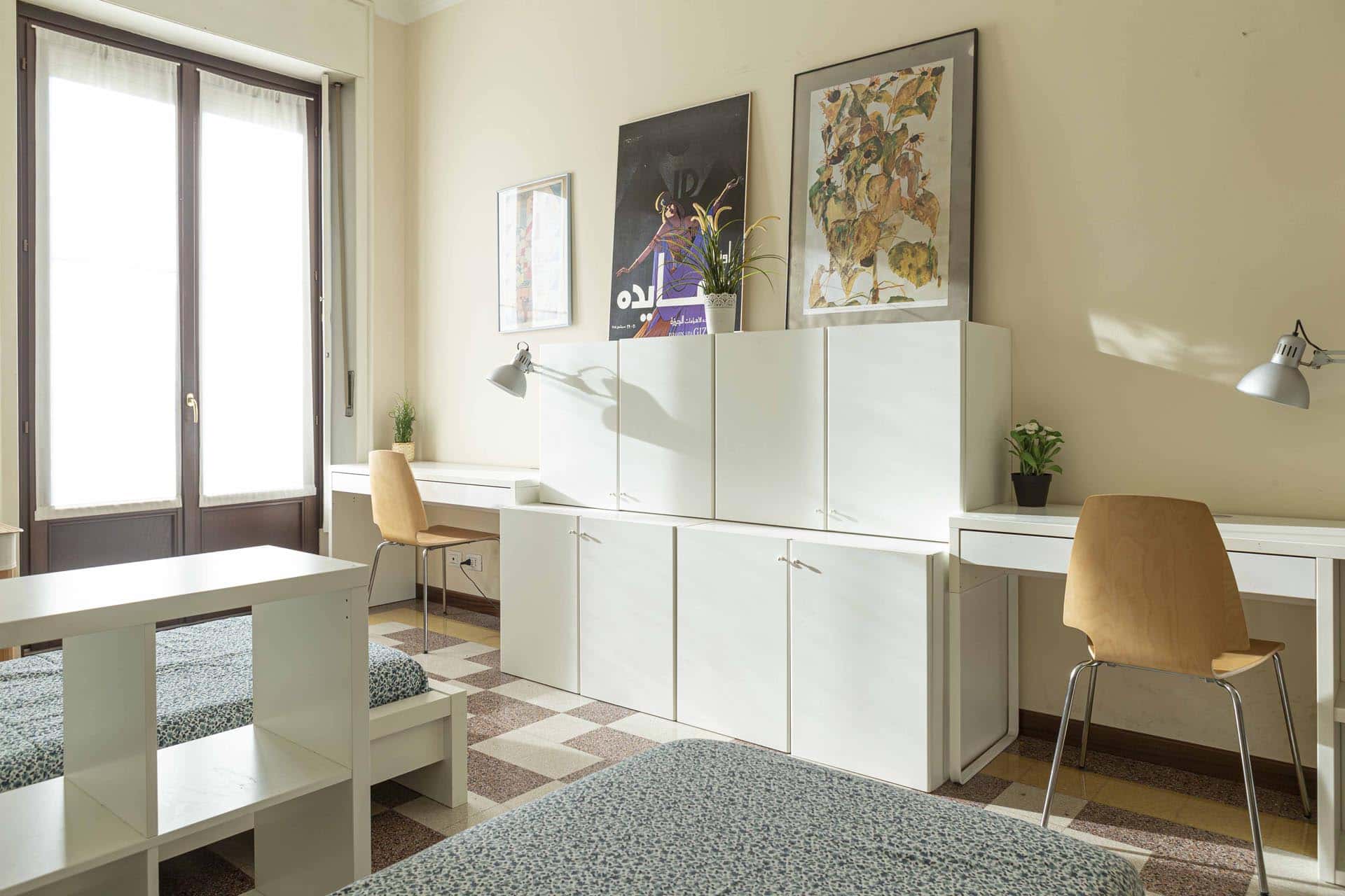 via degli imbriani 20 p5  shared room d1 - bed b