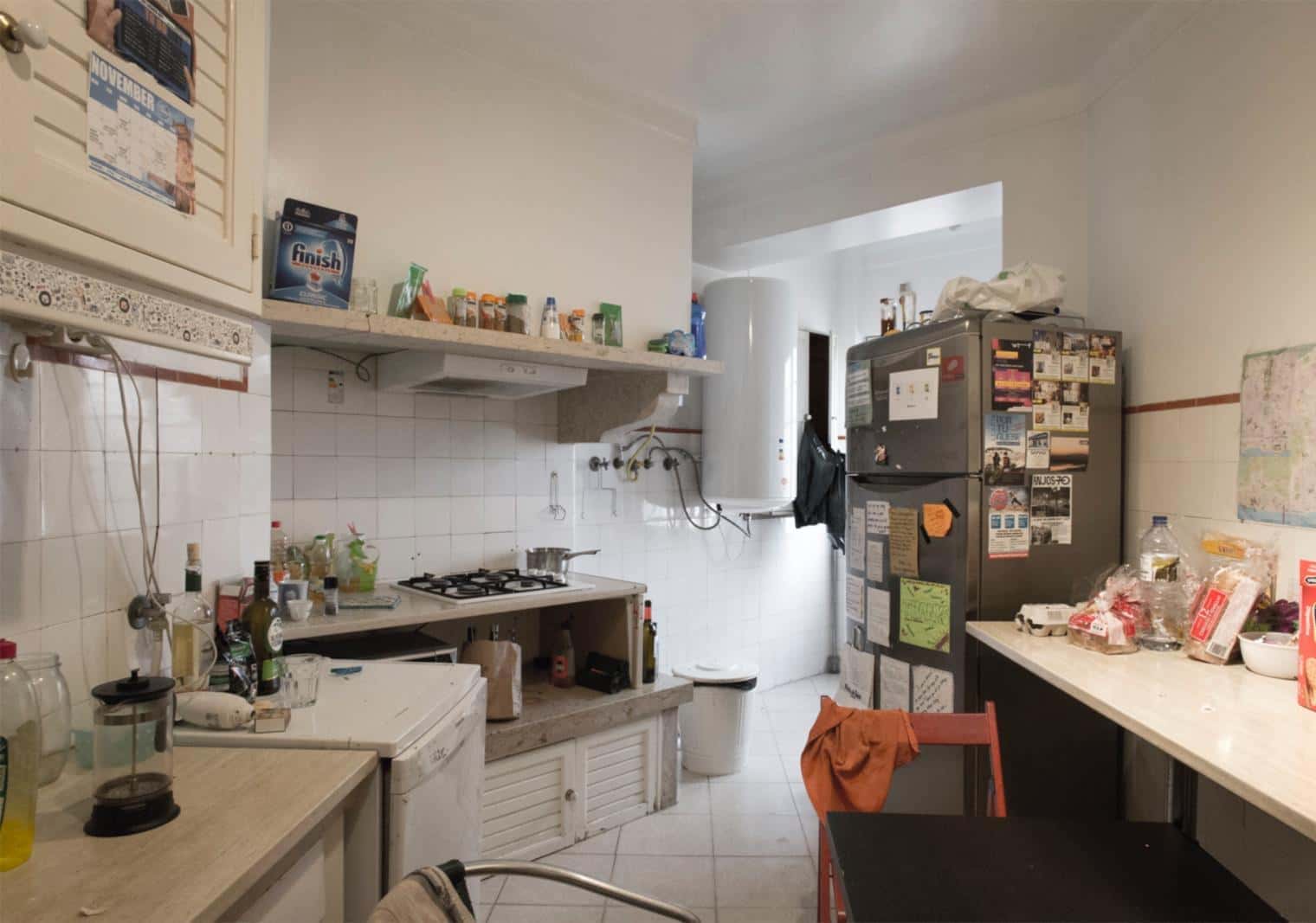 Quarto com cama de casal em apartamento com 7 quartos - FLAT I - I05