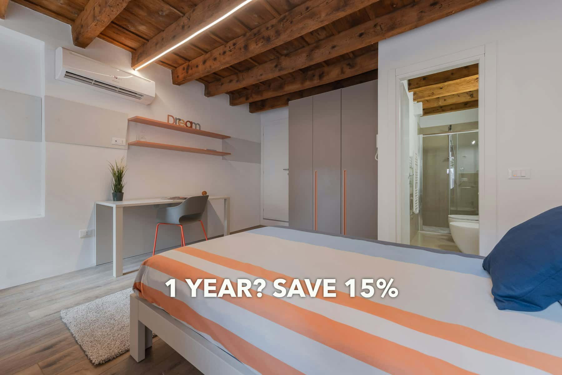 Stanza in Via Fondobanchetto, Ferrara di 58 m² con 1 camera