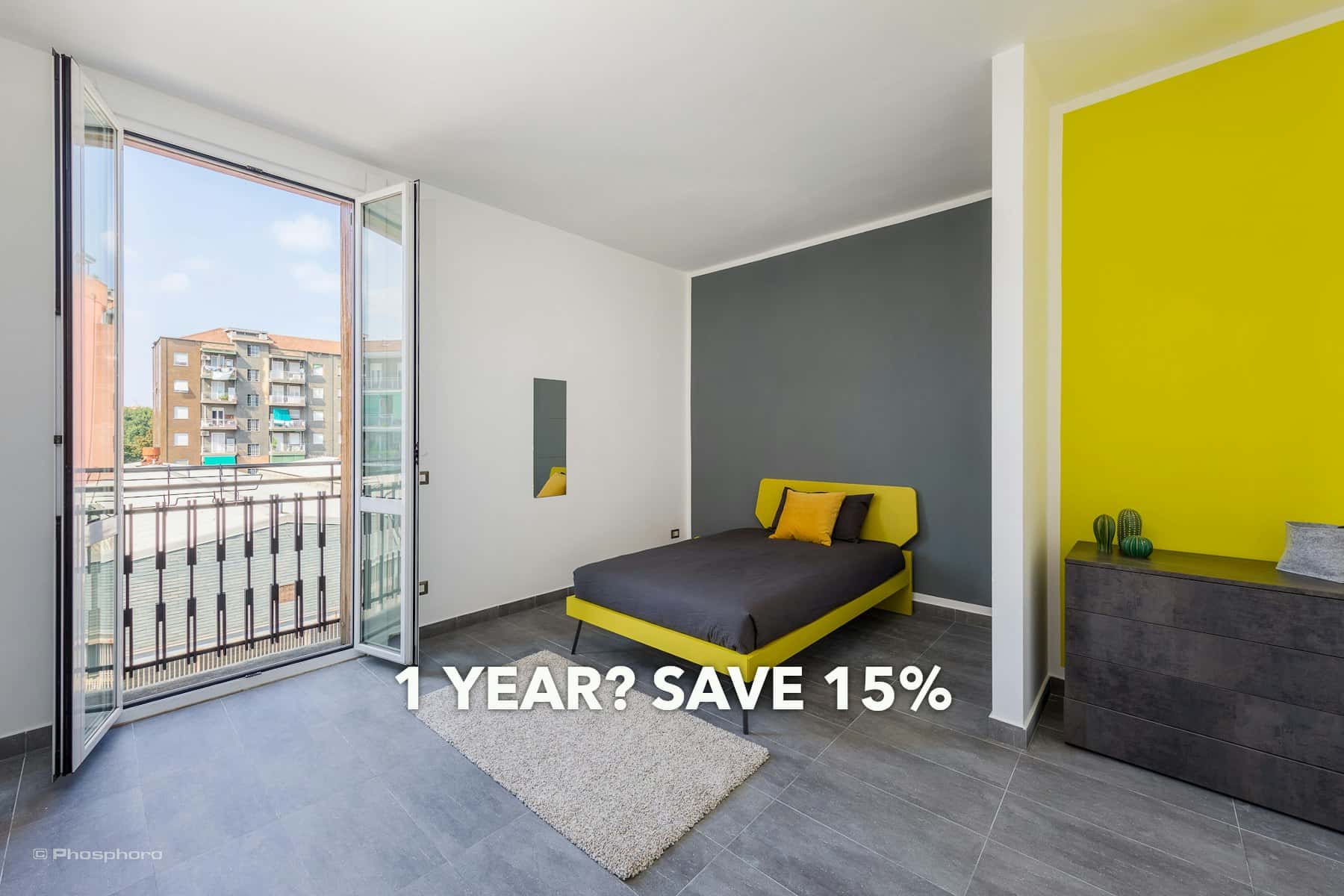 Room in Via Privata Democrito, Milano for 85 m² with 3 bedrooms