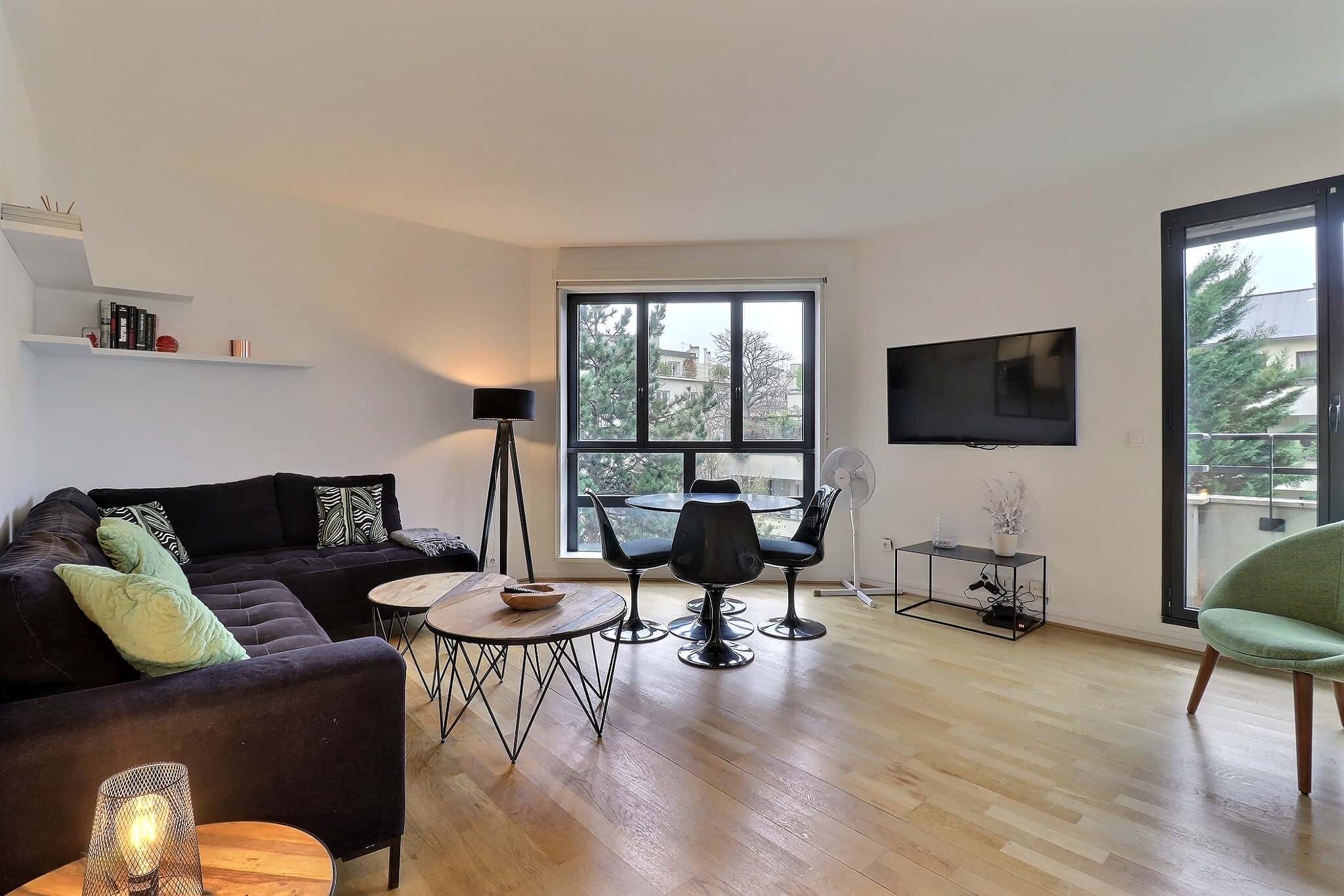 Location Appartement meublé 1 chambre - 43m² - Boulogne-Billancourt - Boulogne-Billancourt