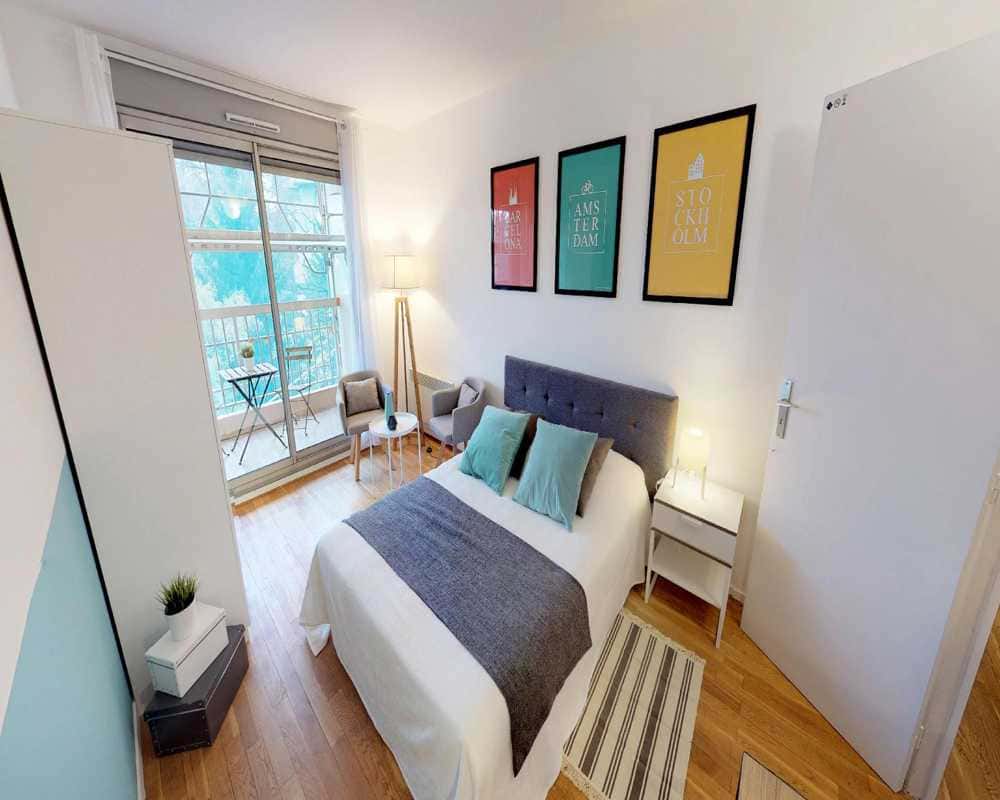 Chambre dans le Rue du Bourbonnais