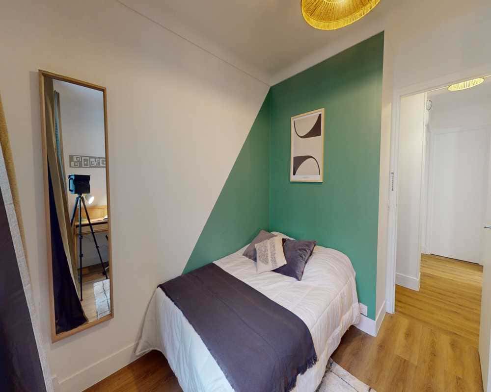 Chambre dans le Rue de Saussure