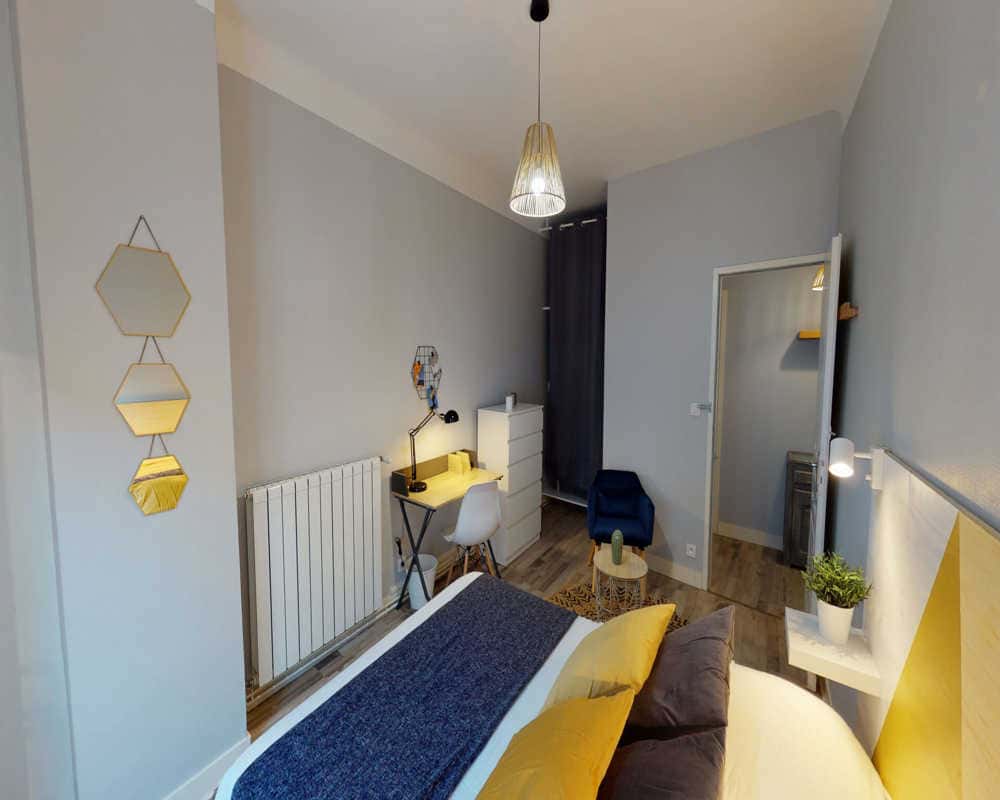 Chambre dans le rue Lafontaine