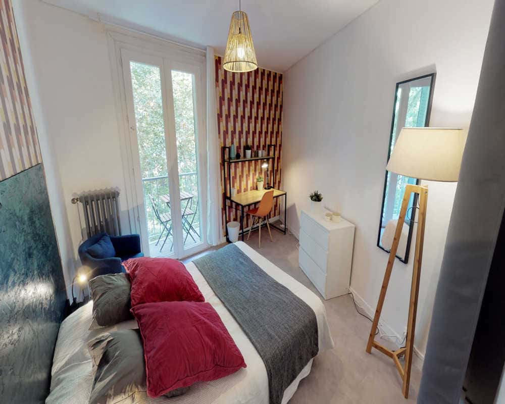 Chambre dans le allée de Barcelone