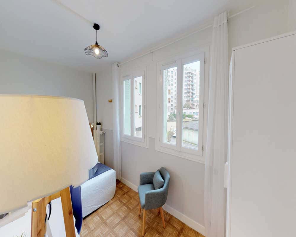 Chambre dans le rue Francisque Sarcey