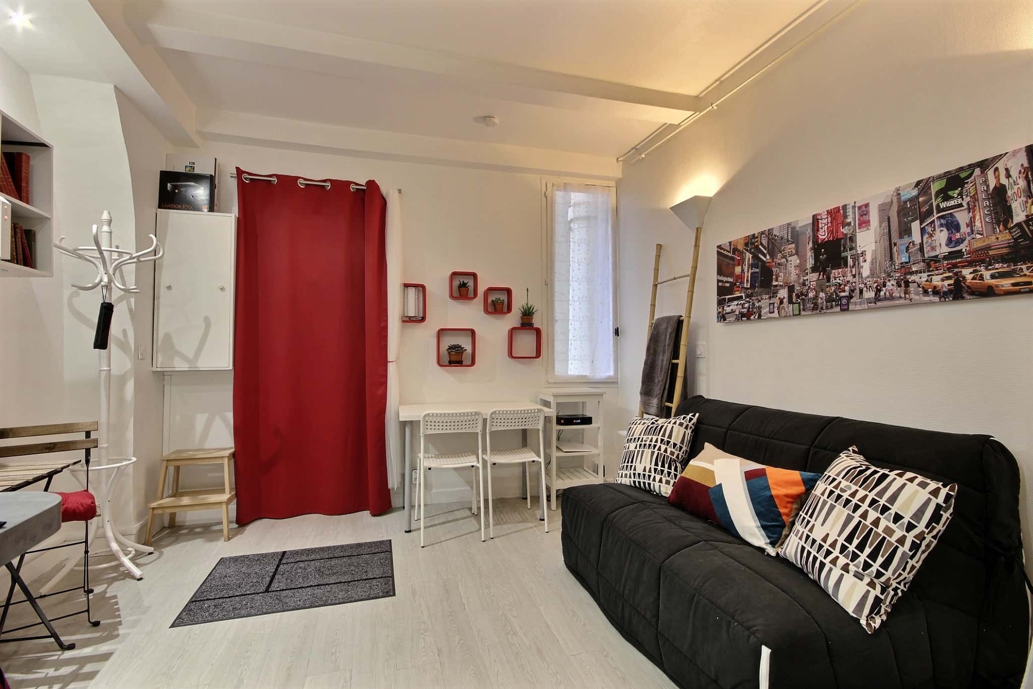 Location Appartement meublé Studio - 17m² - Châtelet - Paris