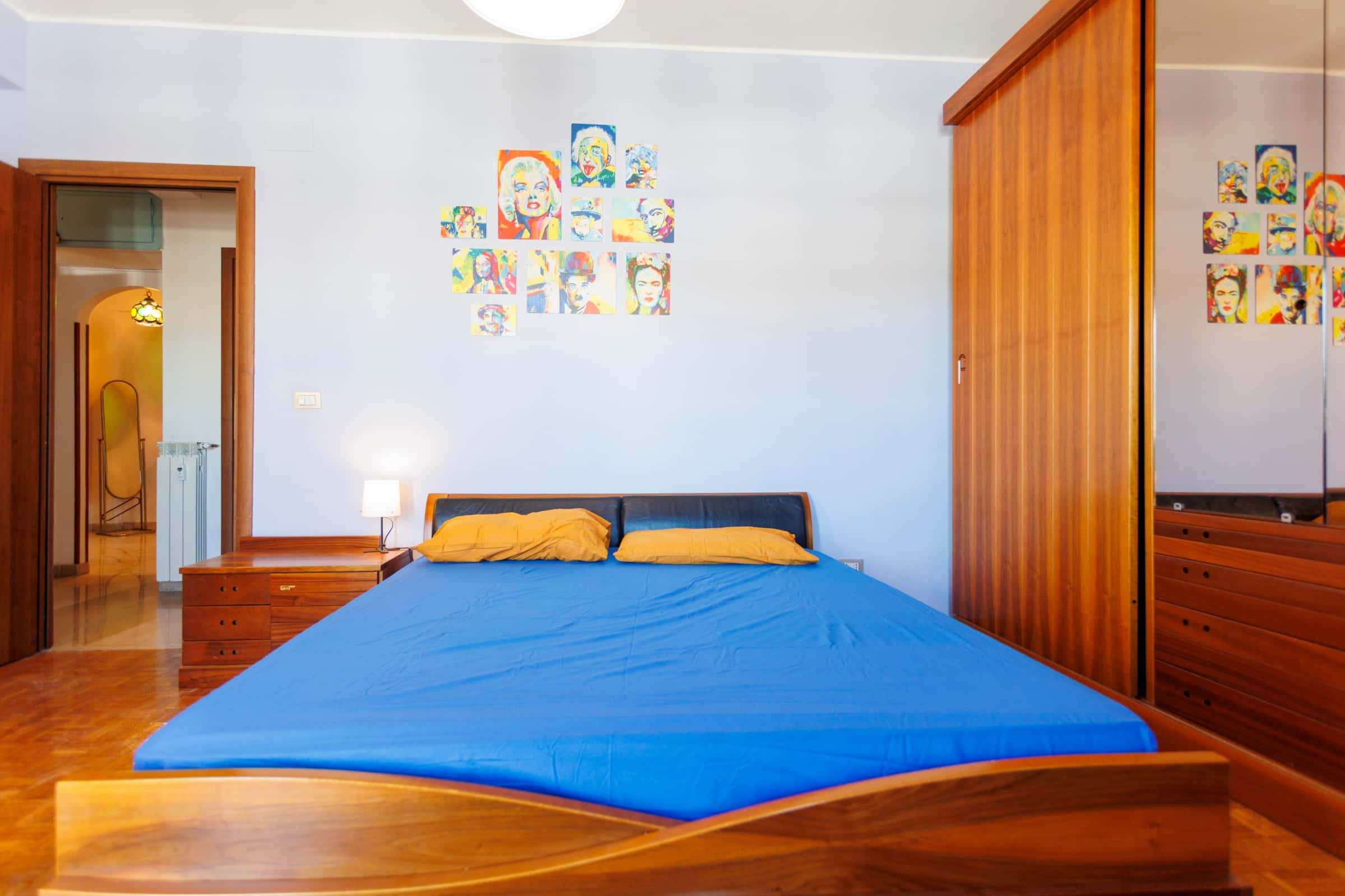 Stanza 6 in via Padre Semerio, Roma (vista Castelli Romani)