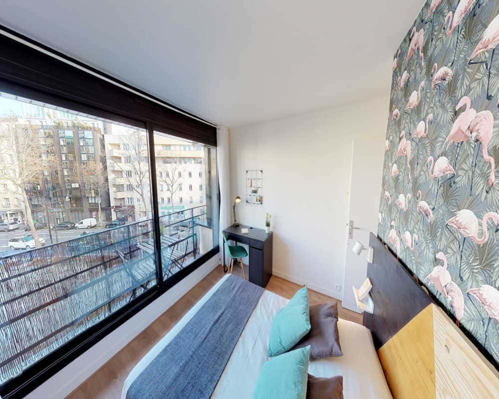 Chambre dans le Rue de Vanves