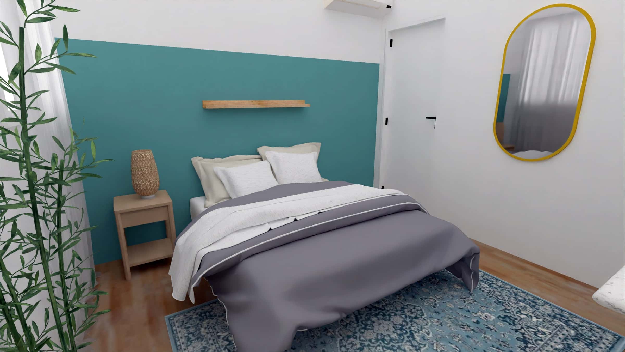Move into this 13 m² bedroom