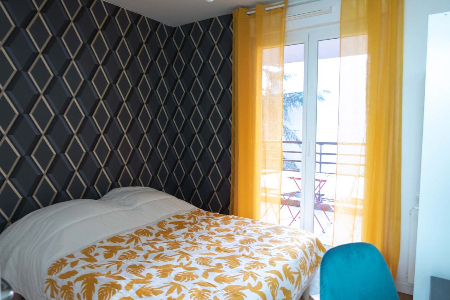 Warm and comfortable room