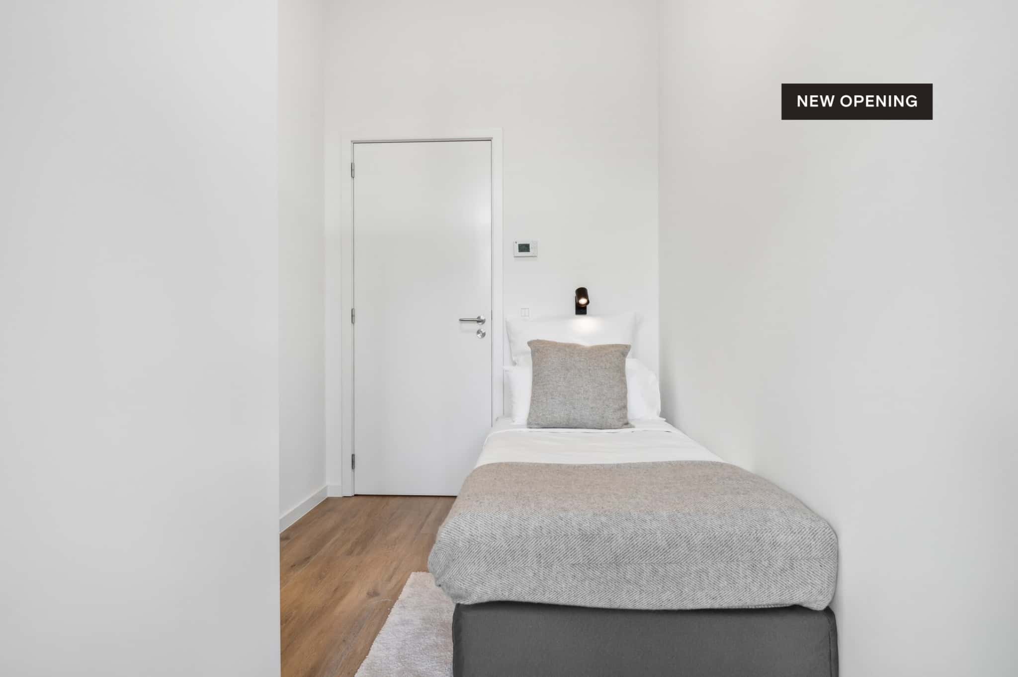 Stanza in Chaussée d'Anvers, Bruxelles di 109 m² con 3 camere