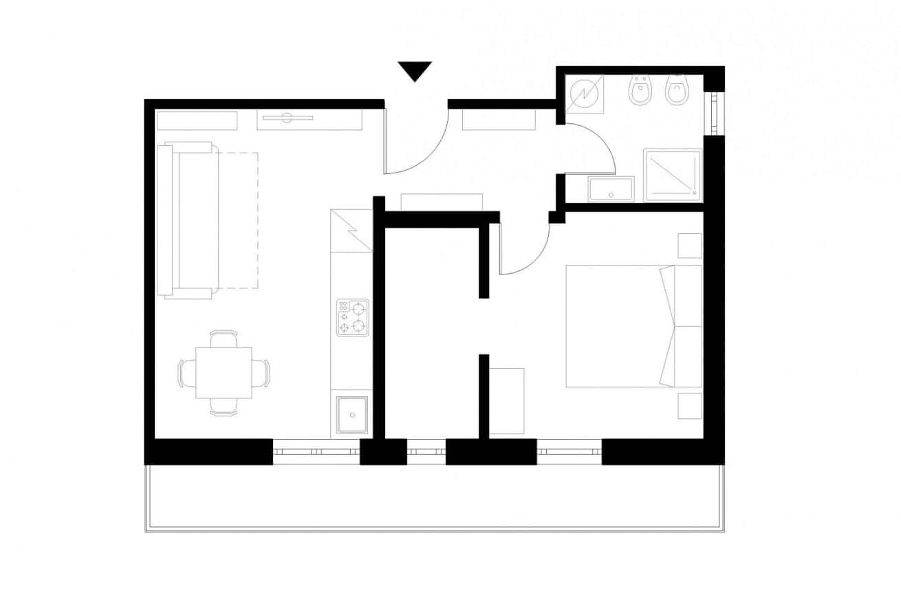 Apartment Milan, 1 bed — photo 36