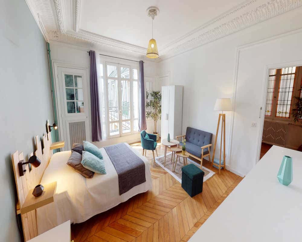 Chambre dans le boulevard Malesherbes