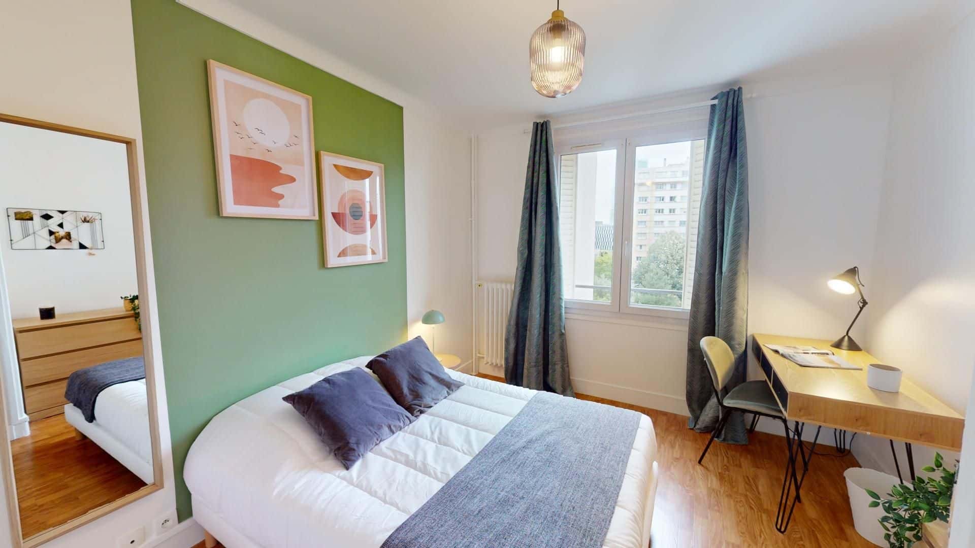 Chambre dans le 148 Rue de Saussure